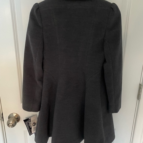 Rothschild Charcoal Gray Girls size 7/8 dress coat - Picture 2 of 6
